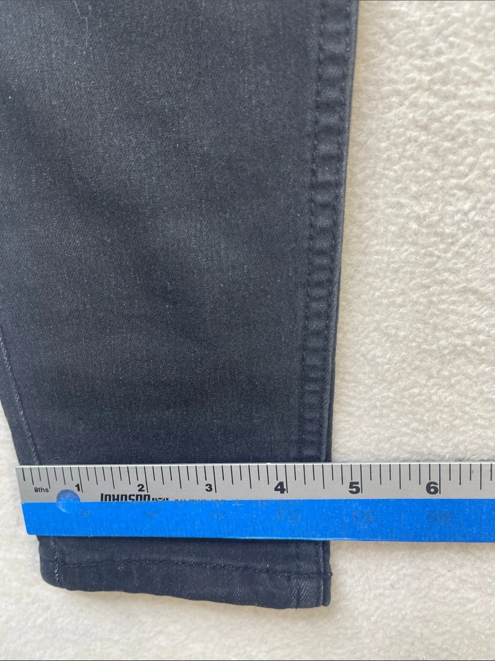 Free People Black WOMENS SKINNY  W26 Jeans Label Detail DISTRESSED YKk